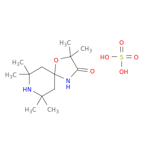 1-Oxa-4,8-diazaspiro[4.5]decan-3-one, 2,2,7,7,9,9-hexamethyl-, sulfate(1:1)