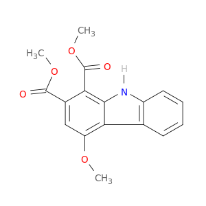 9H-Carbazole-1,2-dicarboxylic acid, 4-methoxy-, dimethyl ester