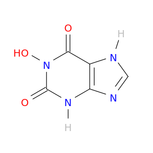 1H-Purine-2,6-dione,3,9-dihydro-1-hydroxy-