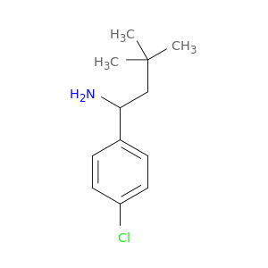 1-(4-Chlorophenyl)-3,3-dimethylbutan-1-amine