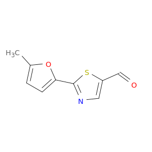 2-(5-methylfuran-2-yl)-1,3-thiazole-5-carbaldehyde