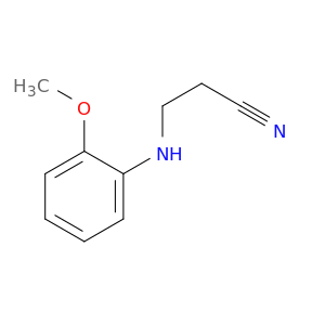 3-((2-Methoxyphenyl)amino)propanenitrile