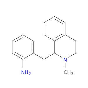 Benzenamine, 2-[(1,2,3,4-tetrahydro-2-methyl-1-isoquinolinyl)methyl]-