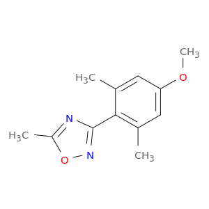 1,2,4-Oxadiazole, 3-(4-methoxy-2,6-dimethylphenyl)-5-methyl-