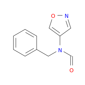 N-BENZYL-N-(4-ISOXAZOLYL)FORMAMIDE