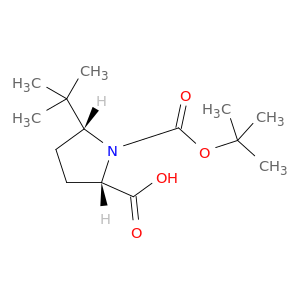 (2S,5R)-N-Boc-5-叔丁基吡咯烷-2-甲酸