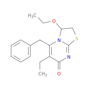 5-benzyl-3-ethoxy-6-ethyl-2,3-dihydro-7h-[1,3]thiazolo[3,2-a]pyrimidin-7-one