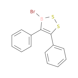 3H-1,2,3-Dithiaborole, 3-bromo-4,5-diphenyl-