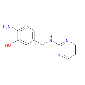Phenol, 2-amino-5-[(2-pyrimidinylamino)methyl]-