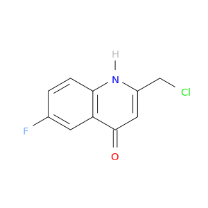 2-(Chloromethyl)-6-fluoroquinolin-4(1H)-one
