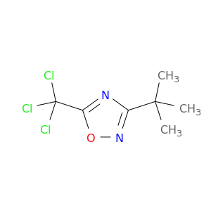 3-tert-Butyl-5-(trichloromethyl)-1,2,4-oxadiazole