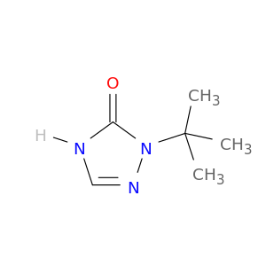 3H-1,2,4-三唑-3-一,2-(1,1-二甲基乙基)-1,2-二氢-