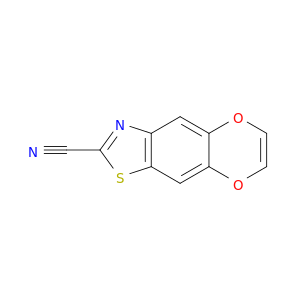 [1,4]Dioxino[2,3-f]benzothiazole-2-carbonitrile