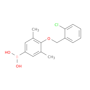 4-(2'-氯苄氧基)-3,5-二甲基苯基硼酸