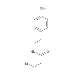 Propanamide, 3-bromo-N-[2-(4-methylphenyl)ethyl]-