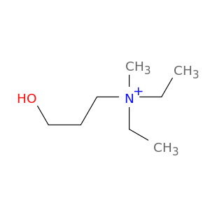 1-Propanaminium, N,N-diethyl-3-hydroxy-N-methyl-