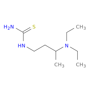 Thiourea, N-[3-(diethylamino)butyl]-