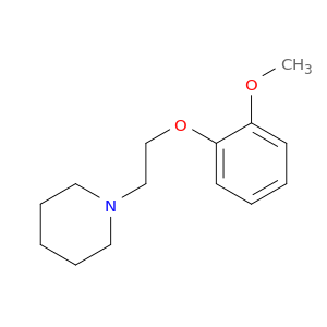 Piperidine, 1-[2-(2-methoxyphenoxy)ethyl]-