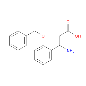 Benzenepropanoic acid, b-amino-2-(phenylmethoxy)-