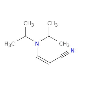 2-Propenenitrile, 3-[bis(1-methylethyl)amino]-, (Z)-