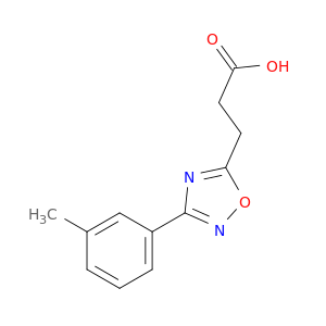 3-[3-(3-甲基苯)-1,2,4-氧杂二唑-5-基]丙酸