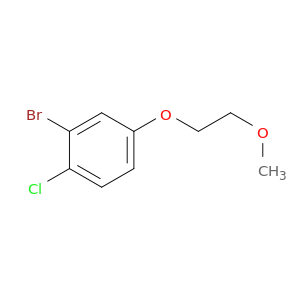 2-Bromo-1-chloro-4-(2-methoxyethoxy)benzene