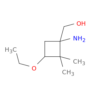 (1-amino-3-ethoxy-2,2-dimethylcyclobutyl)methanol