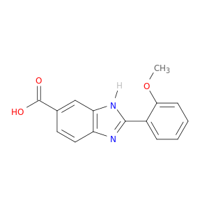 2-(2-METHOXYPHENYL)-1H-BENZO[D]IMIDAZOLE-5-CARBOXYLIC ACID