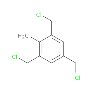 Benzene, 1,3,5-tris(chloromethyl)-2-methyl-