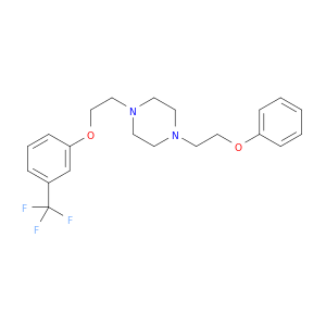 Piperazine, 1-(2-phenoxyethyl)-4-[2-[3-(trifluoromethyl)phenoxy]ethyl]-