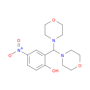 Phenol, 2-(di-4-morpholinylmethyl)-4-nitro-