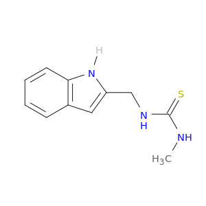 Thiourea, N-(1H-indol-2-ylmethyl)-N'-methyl-