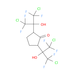 Cyclopentanone,2,5-bis[2-chloro-1-(chlorodifluoromethyl)-2,2-difluoro-1-hydroxyethyl]-