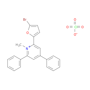 Pyridinium, 2-(5-bromo-2-furanyl)-1-methyl-4,6-diphenyl-, perchlorate