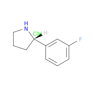 (S)-2-(3-氟苯基)吡咯烷盐酸盐