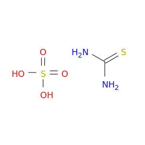 Thiourea, sulfate (1:1)
