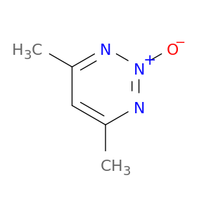 1,2,3-Triazine, 4,6-dimethyl-, 2-oxide