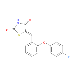 2,4-Thiazolidinedione, 5-[[2-(4-fluorophenoxy)phenyl]methylene]-, (5Z)-