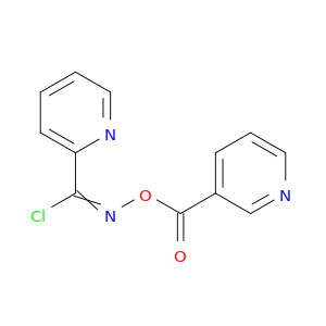 2-Pyridinecarboximidoyl chloride, N-[(3-pyridinylcarbonyl)oxy]-