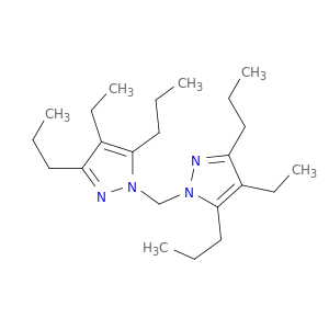 1H-Pyrazole, 1,1'-methylenebis[4-ethyl-3,5-dipropyl-