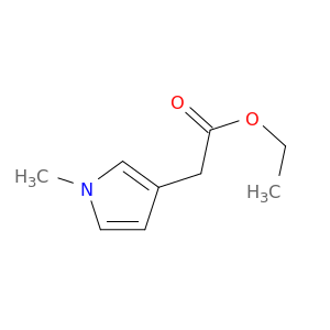 1H-Pyrrole-3-acetic acid, 1-methyl-, ethyl ester