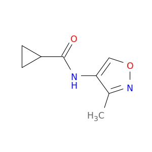 Cyclopropanecarboxamide,N-(3-methyl-4-isoxazolyl)-