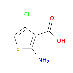 3-Thiophenecarboxylic acid, 2-amino-4-chloro-