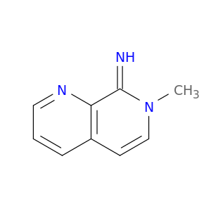 1,7-Naphthyridin-8(7H)-imine, 7-methyl-