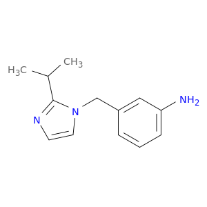 3-{[2-(Propan-2-yl)-1H-imidazol-1-yl]methyl}aniline