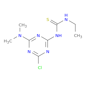 Thiourea, N-[4-chloro-6-(dimethylamino)-1,3,5-triazin-2-yl]-N'-ethyl-