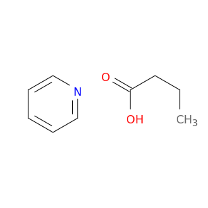 Butanoic acid, compd. with pyridine (1:1)