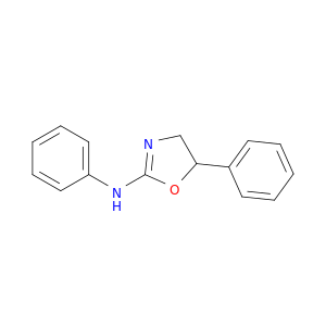 2-Oxazolamine, 4,5-dihydro-N,5-diphenyl-