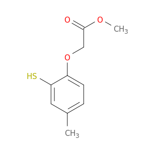 Acetic acid, (2-mercapto-4-methylphenoxy)-, methyl ester