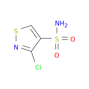 3-chloro-1,2-thiazole-4-sulfonamide